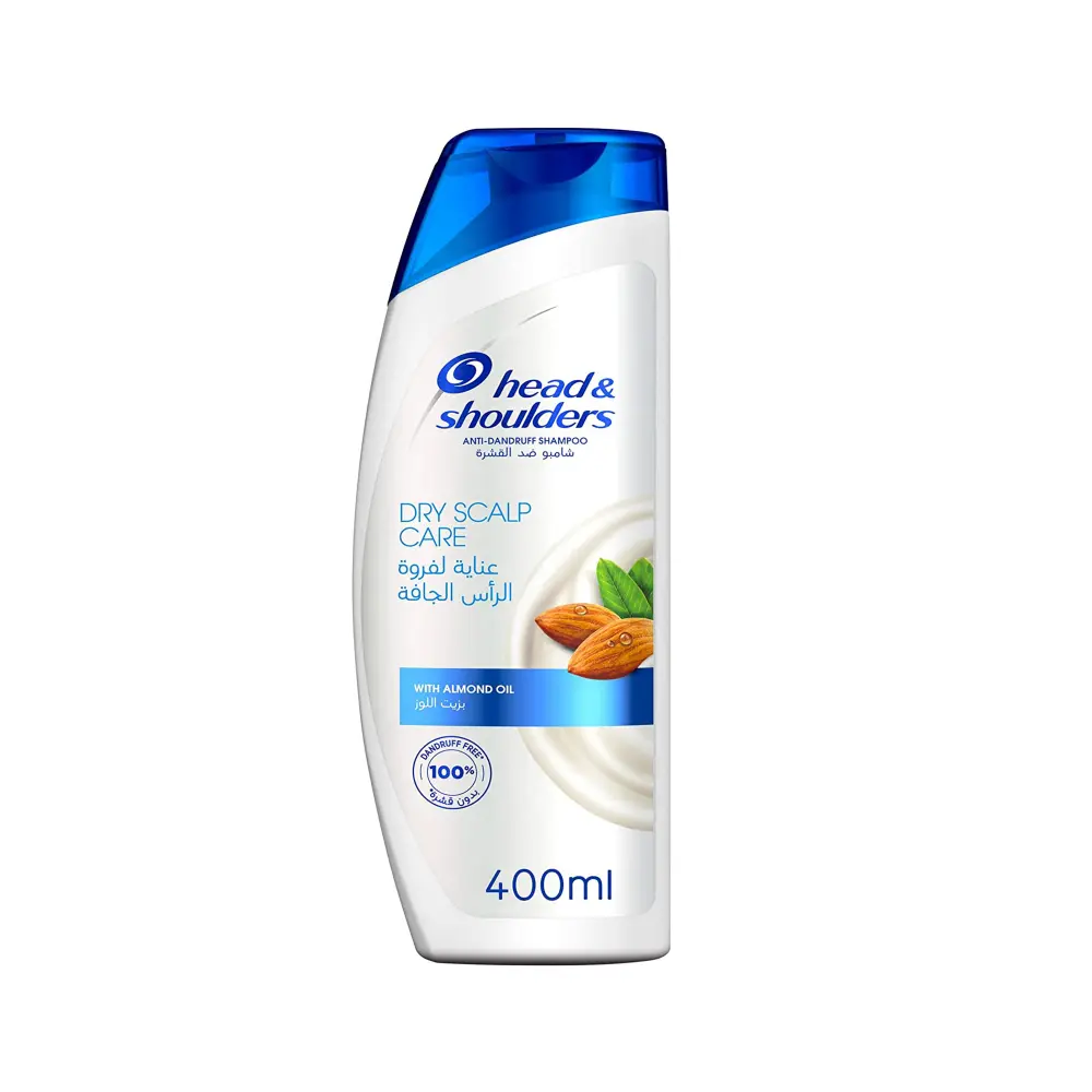 شامپو ضد شوره هد اند شولدرز مدل Dry Scalp Care حجم 400 میل با عصاره بادام